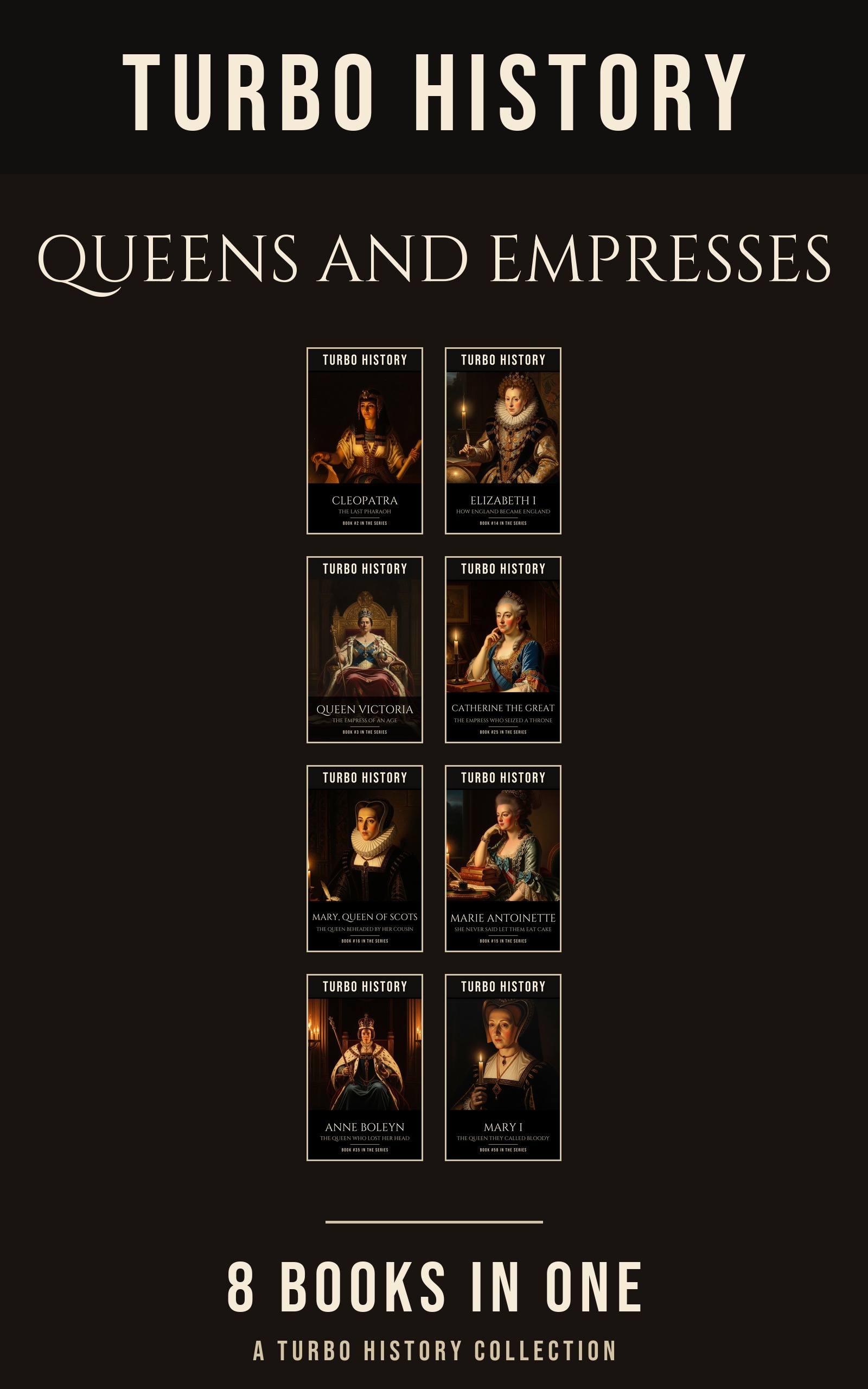 The Queens and Empresses Collection: 8 Books in One cover